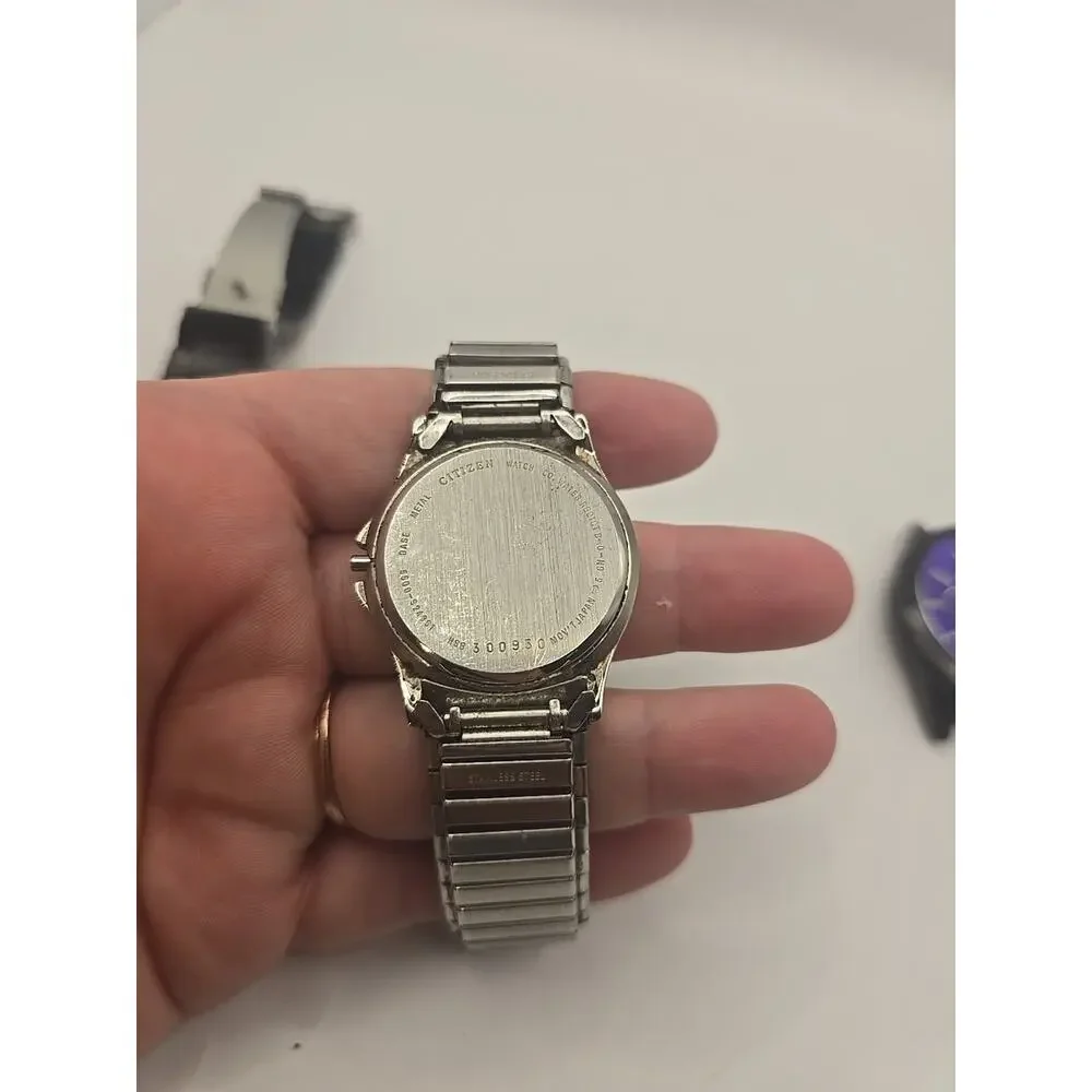 Lot Of 3 Mens Watches, Relic, Citizen, Armani Exchange...